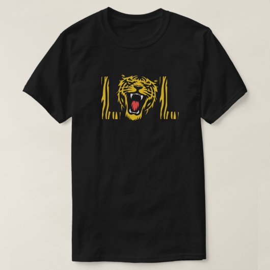 LOL - Lachende Tijger T-shirt (Design voorkant)