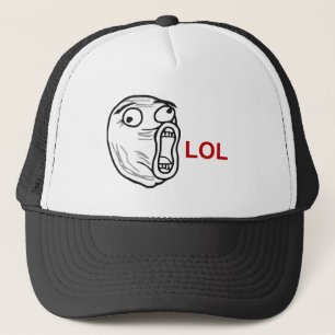 LOL Laugh Out Loud Rage Face Meme Trucker Pet