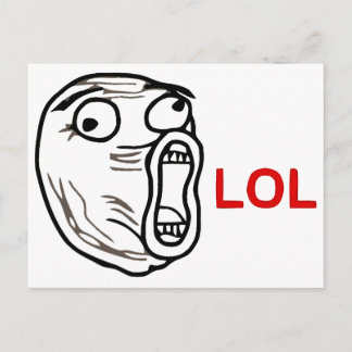LOL Meme Briefkaart