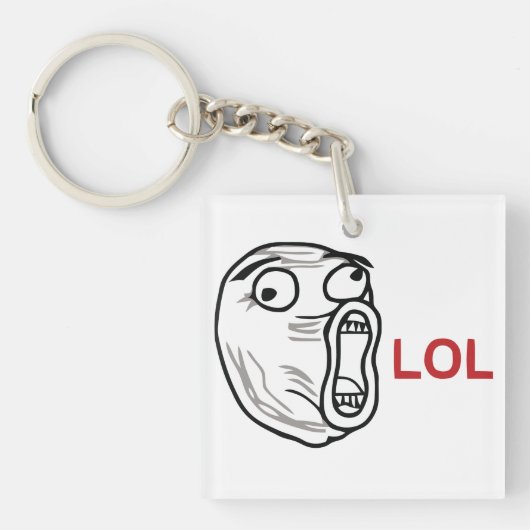 LOL meme Sleutelhanger (voorkant)
