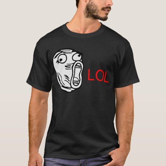 LOL - meme T-shirt (Voorkant)