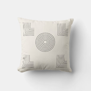 LOL Monochrome Sierkussen – Minimalistische Funny