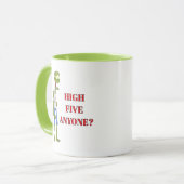 LOL ! ☕ Mug Zombie – Un bras d'honneur ? (Devant gauche)