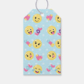LOL OMG Emoji Patroon Cadeaulabel (Voorkant)