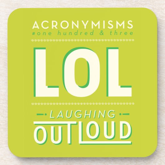 LOL ONDERZETTER (Voorkant)