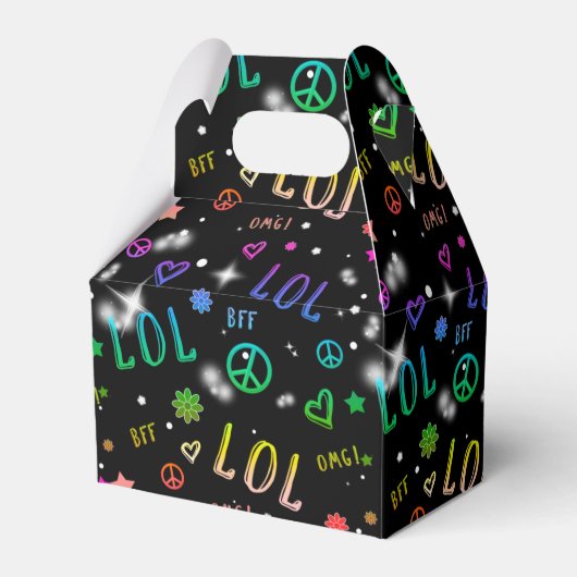 LOL Rainbow Sparkle Ballotins de fête d'anniversai (Verso)