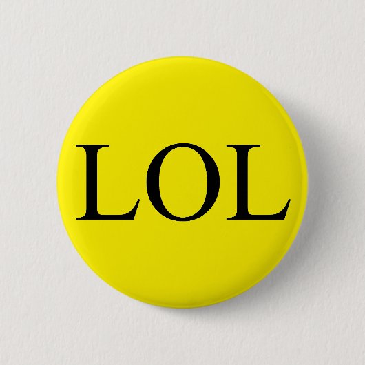 lol ronde button 5,7 cm (Voorkant)