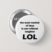 LOL RONDE BUTTON 5,7 CM (Voorkant /achterkant)