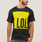 LOL Shirt voor Coders JavaScript met Zelf-Deprecat (Voorkant)