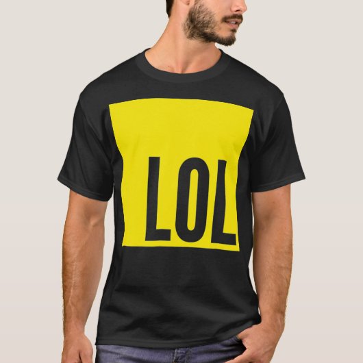 LOL Shirt voor Coders JavaScript met Zelf-Deprecat (Voorkant)