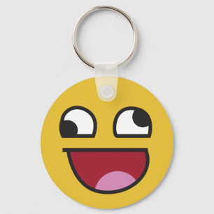 lol. waanzinnige ogen emoji sleutelhanger