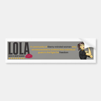 LOLA BUMPERSTICKER