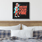 Lola Bunny Bepaal je vibe Canvas Afdruk (Insitu (Slaapkamer))
