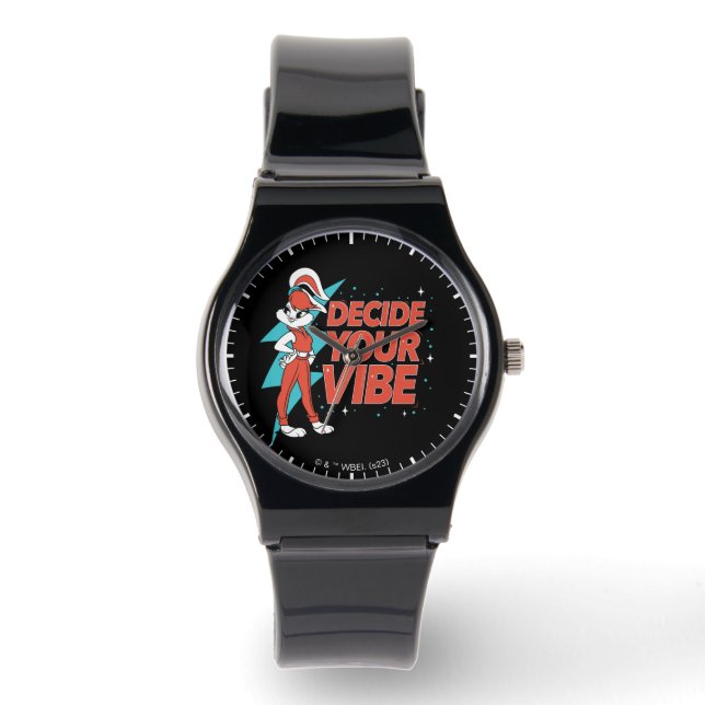 Lola Bunny Bepaal je vibe Horloge (Voorkant)