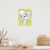 Lola Bunny Expressive 2 Poster (Keuken)