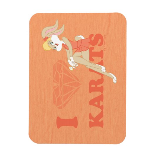 Lola Bunny I Hart Karats Magneet (Verticaal)