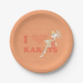 Lola Bunny I Hart Karats Papieren Bordje (Voorkant)