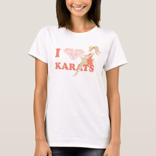 Lola Bunny I Hart Karats T-shirt (Voorkant)