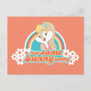 Lola Bunny knuffel een konijntje vandaag Briefkaart