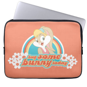 Lola Bunny knuffel een konijntje vandaag Laptop Sleeve