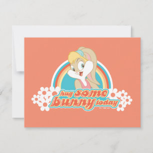 Lola Bunny knuffel een konijntje vandaag Notitiekaartje