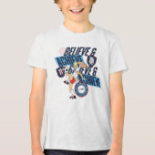 Lola Bunny LOONEY TUNES™ Soccer Club Graphic Tri-Blend Shirt (Voorkant)