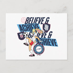 Lola Bunny LOONEY TUNES™ Voetbalclub Grafisch Briefkaart