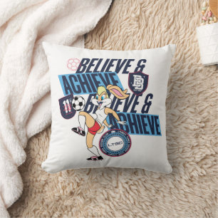 Lola Bunny LOONEY TUNES™ Voetbalclub Grafisch ontw Kussen