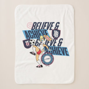Lola Bunny LOONEY TUNES™ Voetbalclub Grafisch Sherpa Deken