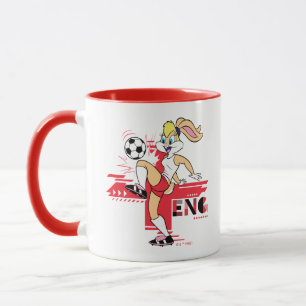 Lola Bunny Team Engeland Voetbal Grafisch Mok