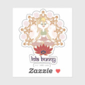 Lola Bunny Yoga Lotus Pose Sticker (Vel)