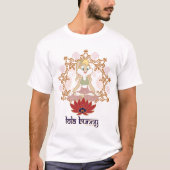 Lola Bunny Yoga Lotus Pose T-shirt (Voorkant)