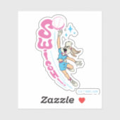 Lola Buny "ZWISH!" Basketball Dunk Sticker (Vel)