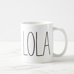 Lola Coffee Mug