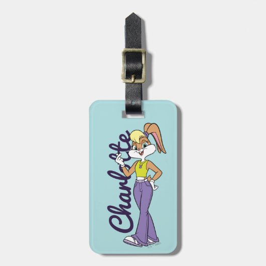 Lola Finger Heart Bagagelabel (Voorkant verticaal)