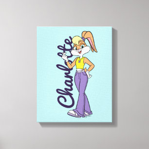 Lola Finger Heart Canvas Afdruk