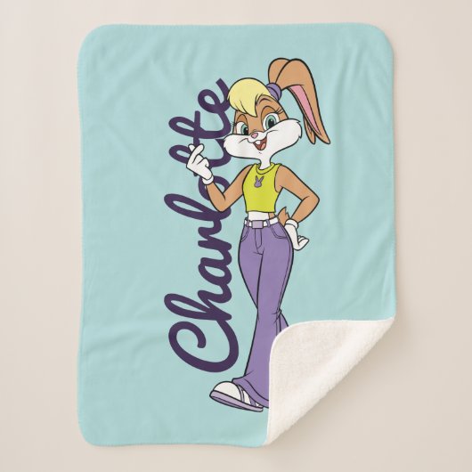 Lola Finger Heart Sherpa Deken (Voorkant)