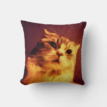 "Lola Ginger" Katten Worp Kussen
