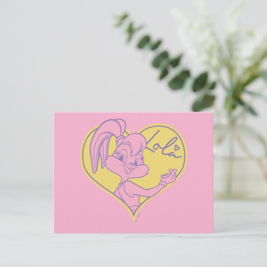 Lola Heart Signature Briefkaart (Staand voorkant)