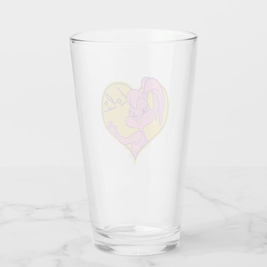 Lola Heart Signature Glas (Achterkant)