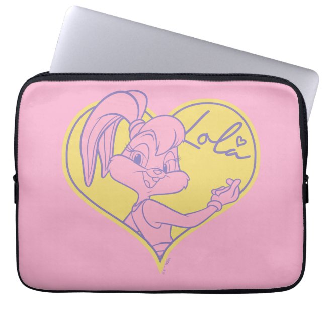 Lola Heart Signature Laptop Sleeve (Voorkant)