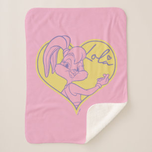Lola Heart Signature Sherpa Deken