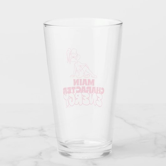 Lola Main Character Energy Glas (Achterkant)