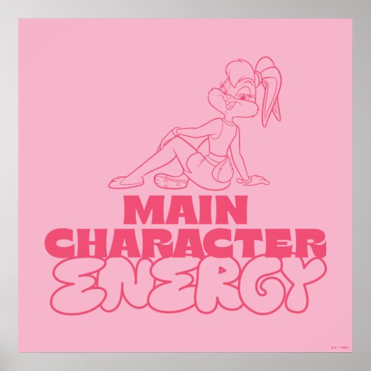 Lola Main Character Energy Poster (Voorkant)