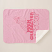 Lola Main Character Energy Sherpa Deken (Voorkant (horizontaal))