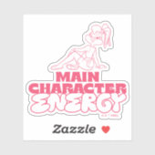 Lola Main Character Energy Sticker (Vel)