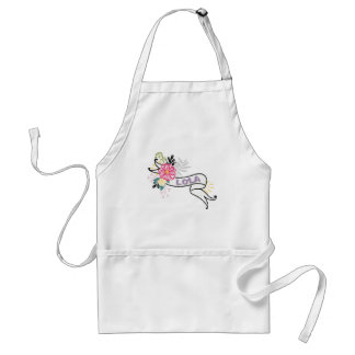 Lola met Floral Ribbon Standaard Schort