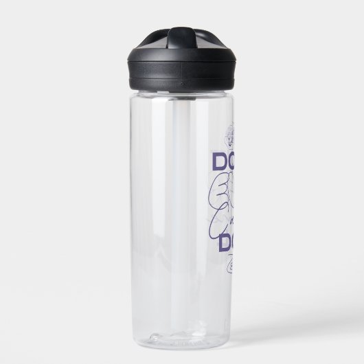 Lola: "Noem me nooit een pop" Waterfles (Voorkant)