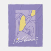 Lola Portrait Autograph Fleece Deken (Voorkant)