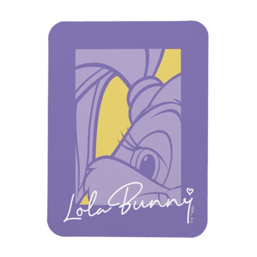 Lola Portrait Autograph Magneet (Verticaal)